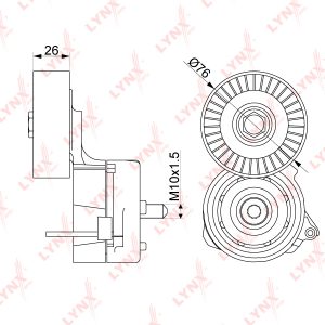 Натяжитель ремня