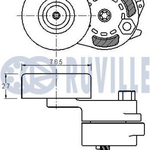Натяжитель ремня