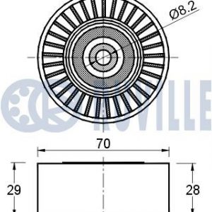 Ролик дополнительный руч. ремня