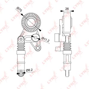 Натяжитель ремня