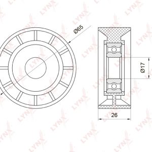 Ролик дополнительный руч. ремня