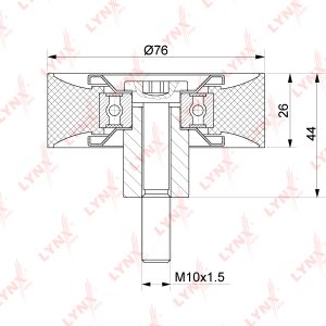 Ролик дополнительный руч. ремня