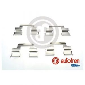 Установочный к-кт передних колодок