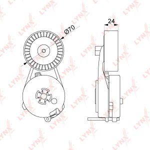 Натяжитель ремня