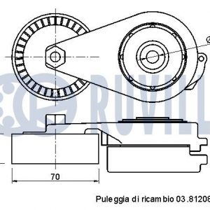 Натяжитель ремня