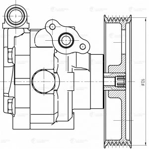 Насос гидроусилителя
