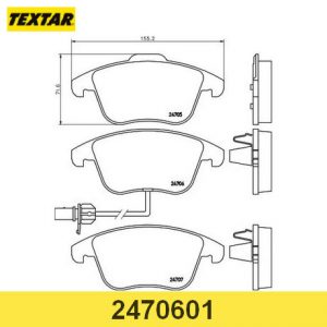 Колодки тормозные передние к-кт
