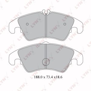 Колодки тормозные передние к-кт