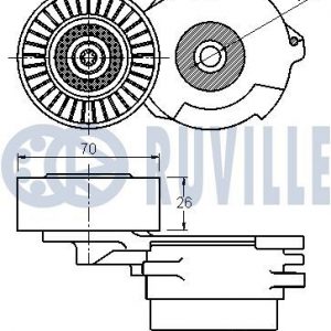 Натяжитель ремня