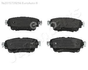 Колодки тормозные задние дисковые к-кт
