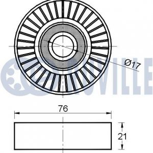 Ролик дополнительный руч. ремня