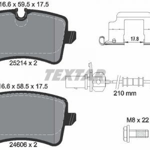 Колодки тормозные задние дисковые к-кт