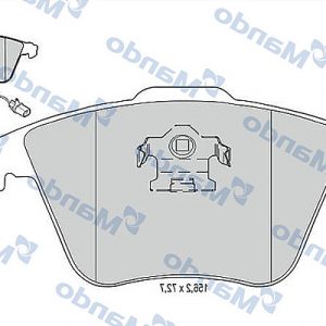 Колодки тормозные передние к-кт