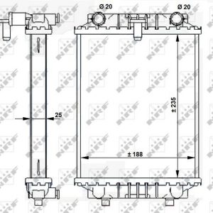 Радиатор дополнительный системы охлаждения