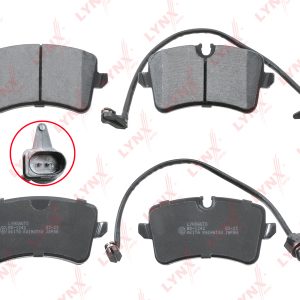 Колодки тормозные задние дисковые к-кт