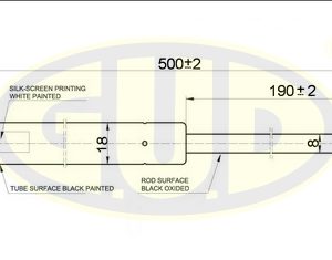 Амортизатор двери багажника