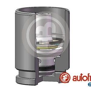 Поршень заднего суппорта с механизмом