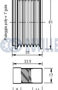 Шкив генератора