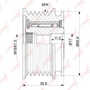 Шкив генератора