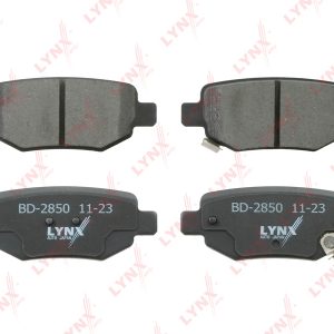 Колодки тормозные задние дисковые к-кт