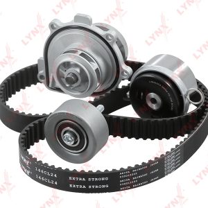 Насос водяной (помпа) + к-кт ремня ГРМ