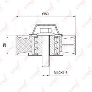 Ролик дополнительный руч. ремня