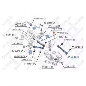 Тяга регулировки развала