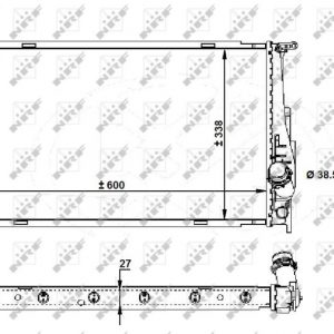 Радиатор основной