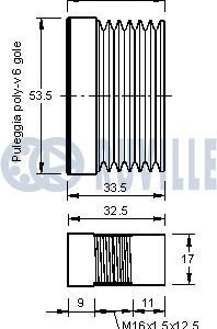 Шкив генератора