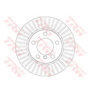 Диск тормозной передний вентилируемый