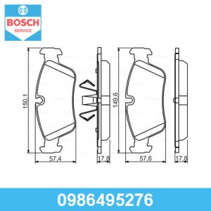 Колодки тормозные передние к-кт