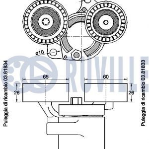 Натяжитель ремня