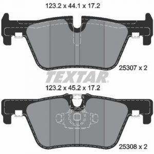 Колодки тормозные задние дисковые к-кт
