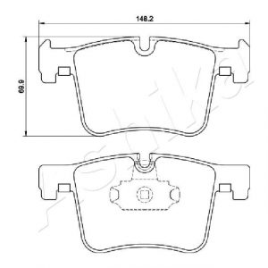 Колодки тормозные передние к-кт