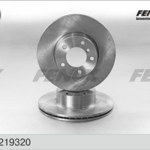 Диск тормозной передний вентилируемый