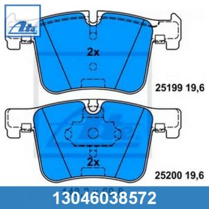Колодки тормозные передние к-кт