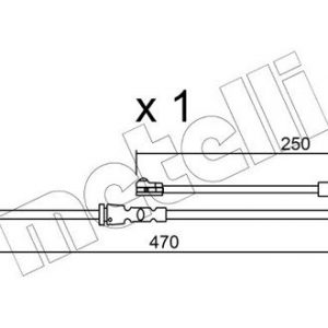 Датчик износа колодок
