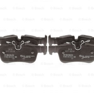 Колодки тормозные задние дисковые к-кт