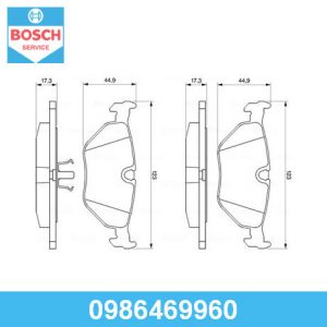 Колодки тормозные задние дисковые к-кт