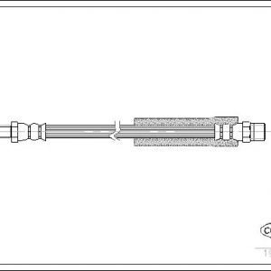 Шланг тормозной