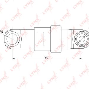 Демпфер ролика-натяжителя
