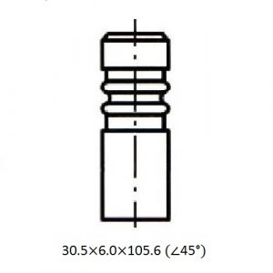 Клапан выпускной