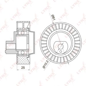 Ролик дополнительный руч. ремня