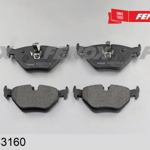 Колодки тормозные задние дисковые к-кт