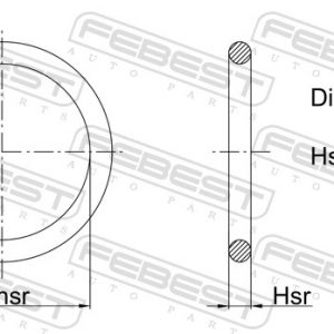 Кольцо уплотнительное (двигатель)