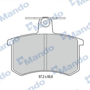 Колодки тормозные задние дисковые к-кт