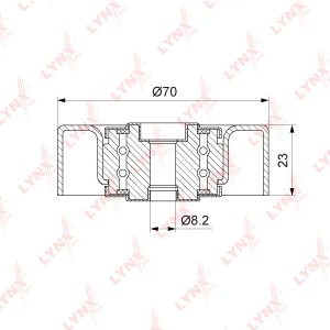 Ролик дополнительный руч. ремня
