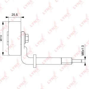 Ролик-натяжитель ручейкового ремня
