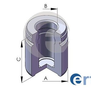 Поршень заднего суппорта