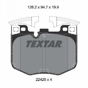 Колодки тормозные передние к-кт